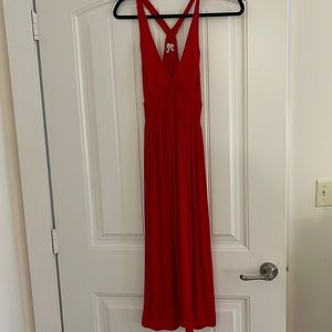 red dress, urban outfitters, worn a few times, comfortable